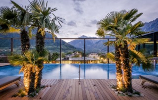 Sole-Infinity-Pool Hotel Therme Meran - PR by uschi liebl pr, Hotellerie-/Hospitality-PR-Spezialist