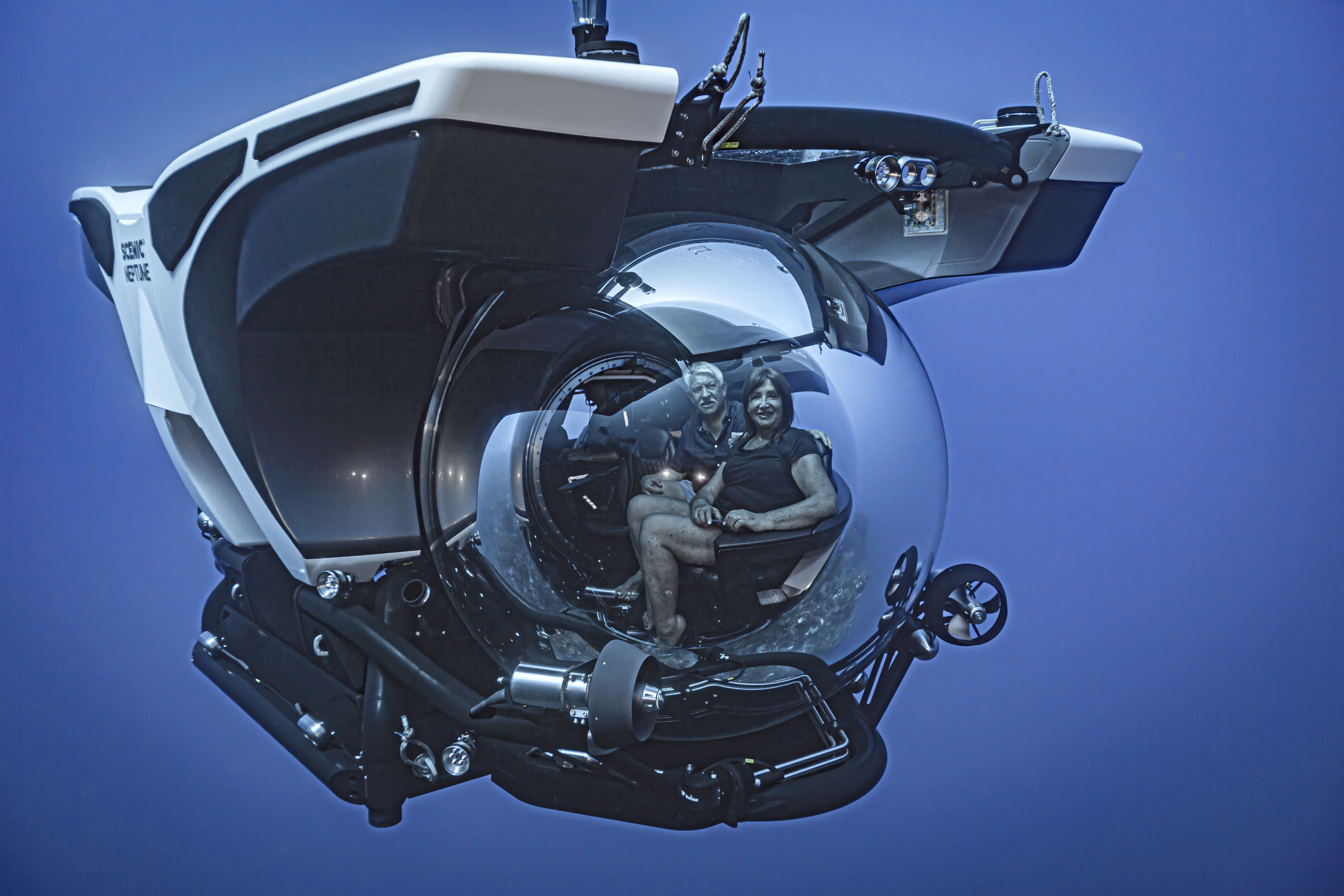 Scenic Eclipse - U-Boot Neptune; Scenic Gruppe - Luxus-Yachtkreuzfahrten - Pressearbeit uschi liebl pr