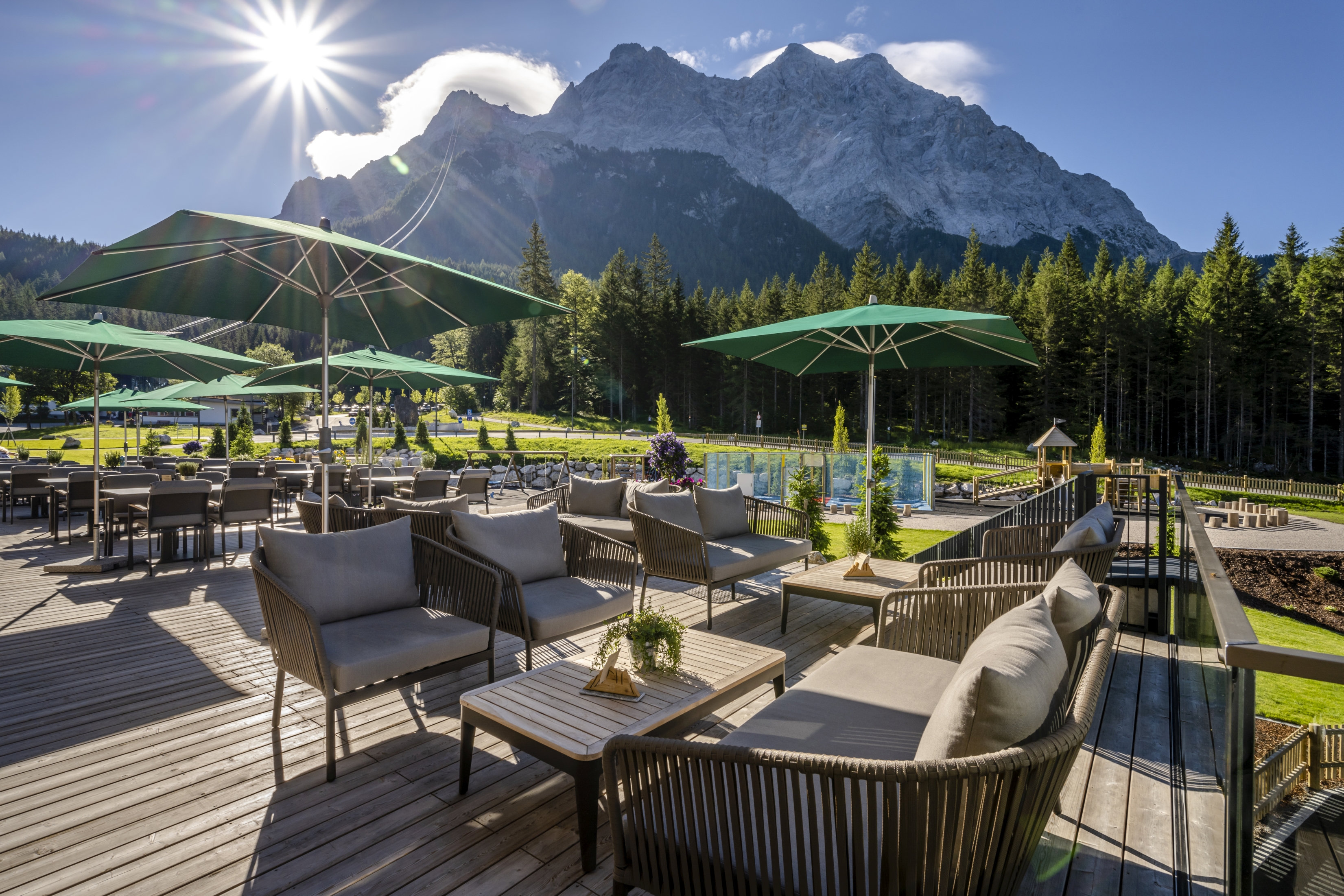 Zugspitz Resort Sonnenterrasse