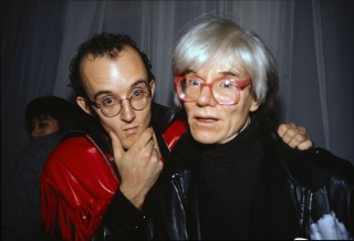 Keith Haring und Andy Warhol